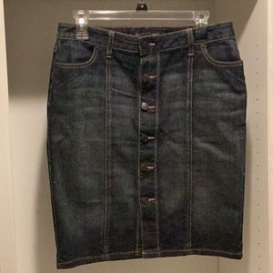 Denim skirt